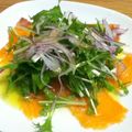 こっぷぽ～ん's cooksnap of when they made スモークサーモンでカルパッチョ.