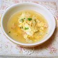 まるねこたん's cooksnap of when they made ふんわり卵とキャベツのコンソメスープ♪.