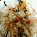 kuriyopi's cooksnap of when they made 健康美食：ひじきとショウガの炊き込みご飯.