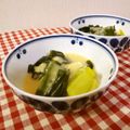 ローズレース's cooksnap of when they made 簡単★酢味噌あえ(ワカメとネギ).