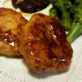 ひと№007's cooksnap of when they made 鶏ムネで★照り焼きハンバーグ（つくね）.