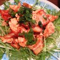パフェうさこ's cooksnap of when they made 鶏ささみのキムチ和え.