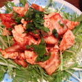 パフェうさこ's cooksnap of when they made 鶏ささみのキムチ和え.