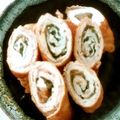 ﾟ｡さくら｡ﾟ's cooksnap of when they made 甘辛味の豚肉梅シソ巻き.