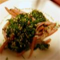 ここやまあゆ's cooksnap of when they made 魚肉ｿｰｾｰｼﾞとほうれんそうのナムル.