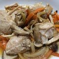 mori☆kumi's cooksnap of when they made ササミとキノコのホイル焼き.