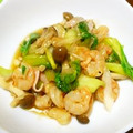 ポキコちゃん's cooksnap of when they made 簡単　青梗菜とエビの中華風炒め物.