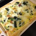 suitk's cooksnap of when they made ほうれん草のキッシュ.