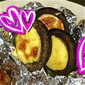 kyamy43's cooksnap of when they made あっという間の★しいたけマヨチーズ焼き.