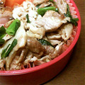 sayasaya3's cooksnap of when they made 豚肉と万能ネギの塩炒め.