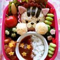 vivian☆'s cooksnap of when they made キャラ弁♡お弁当にミニミニカレー♡.