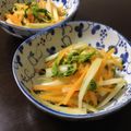 ポメちょん's cooksnap of when they made セロリと人参の塩きんぴら。.