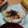 もり公's cooksnap of when they made レタスとカニカマ☆和風☆味噌サラダ.