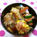 びんび❤'s cooksnap of when they made 簡単お弁当✿豚肉巻き～オイマヨ味.