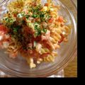 peanut32m's cooksnap of when they made ＊ごろごろチーズの明太マカロニサラダ＊.