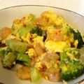 somryou's cooksnap of when they made 海老とブロッコリーのスイートチリ炒め.