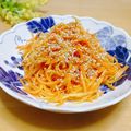 ルパンのかあさん☆彡's cooksnap of when they made ★即完成！子ども爆食★にんじんのナムル.