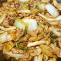 ☆ふじちゃん☆'s cooksnap of when they made やわらか豚肉と白菜のケチャップ炒め.