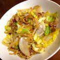 shino1023's cooksnap of when they made ◆簡単＆美味！中華料理店の味　焼きそば◆.