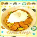 sougo78's cooksnap of when they made 半熟卵のせ*アボカドの甘辛焼きうどん*.