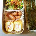 プル＃２４'s cooksnap of when they made お弁当に～カニカマ❤な玉子焼き♪.