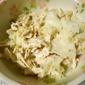 peaなっつ's cooksnap of when they made レンジで★ささみとキャベツのごま酢和え.