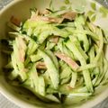 peaなっつ's cooksnap of when they made キュウリとカニカマの簡単マヨサラダ.