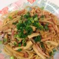 GreenGuide's cooksnap of when they made シンプルだけど旨い！エリンギの和風パスタ.