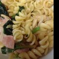 みつきママ0627's cooksnap of when they made ほうれん草とベーコンの和風パスタ♡.