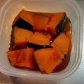 花音's cooksnap of when they made 家の黄金比率で♪かぼちゃの煮物♡.