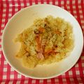 ばぶるばぁ's cooksnap of when they made しめじとベーコンの洋風炊き込みご飯.