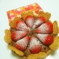 じゅん823's cooksnap of when they made しっとりイチゴチョコタルト♪＊.