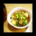 AYUKOvO's cooksnap of when they made 簡単☆里芋とひき肉のカレー風味.