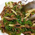 ちゃっき224's cooksnap of when they made 簡単☆ 青椒肉絲.