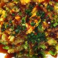 アッキーバッキー's cooksnap of when they made 節約レシピ★お好み焼き風キャベツナ卵炒め.