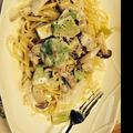 のぞみーちゃん's cooksnap of when they made アボカドとチキンのクリームパスタ.