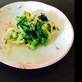 1214yui's cooksnap of when they made 〜菜の花＆もやし＆三ッ葉ごま和え〜.