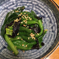 yummy?'s cooksnap of when they made 韓国のりdeほうれん草のおひたし.