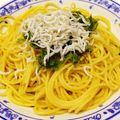 yukimimimi's cooksnap of when they made 梅干しとじゃこのさっぱりパスタ.
