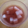 ぶみか's cooksnap of when they made カルピス寒天INぶどうゼリー.