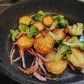 クリーピングタイム☆'s cooksnap of when they made さつまいもとブロッコリーのホットサラダ.