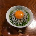 Ruriluru's cooksnap of when they made ごま油が決め手！また食べたくなるしらす丼.