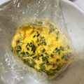 こーやんたん's cooksnap of when they made レンジで簡単！離乳食用卵焼き.