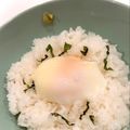 悠LOVE航's cooksnap of when they made 温泉卵の卵かけご飯★わさび醤油添え.