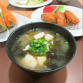 イベ長's cooksnap of when they made 生椎茸、薄揚げと豆腐のお味噌汁.