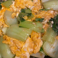 nattsumii's cooksnap of when they made チンゲン菜と卵のふわとろ中華炒め✤.