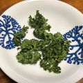 しろみ。's cooksnap of when they made レンジで*パセリ 大量消費サクサクチップ.