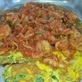 賄いのおばちゃん's cooksnap of when they made 納豆とキムチで腸内キレイキレイ飯˚✩*.