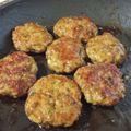Munyako's cooksnap of when they made 豚ひき肉のつくねの照り焼き.