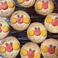 Piyorio's cooksnap of when they made アンパンマンクッキー.